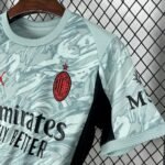 Mens AC Milan 2025/26 Goalkeeper Green Jersey 6