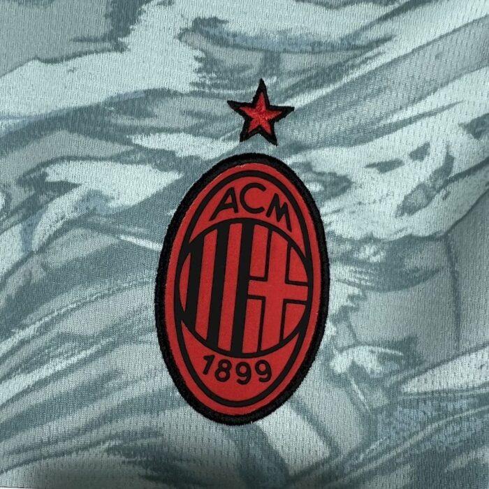 Mens AC Milan 2025/26 Goalkeeper Green Jersey 5