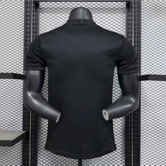 Mens Germany 2025/26 season black jersey player version 1