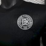 Mens Germany 2025/26 season black jersey player version 3
