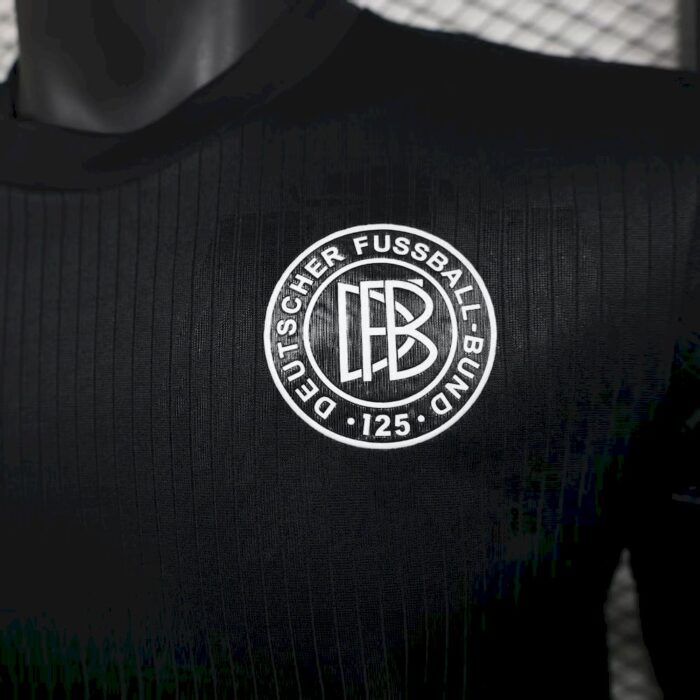 Mens Germany 2025/26 season black jersey player version 3