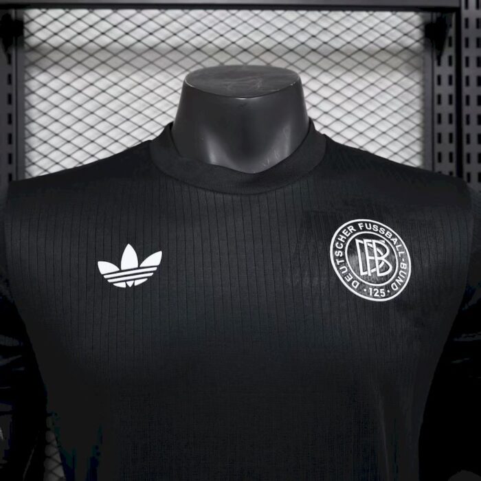 Mens Germany 2025/26 season black jersey player version 2