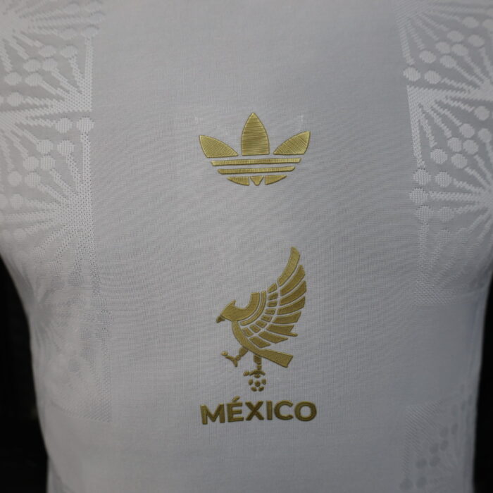 Mens Mexico 2025/26 season white player jersey 3