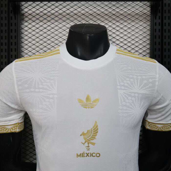 Mens Mexico 2025/26 season white player jersey 4