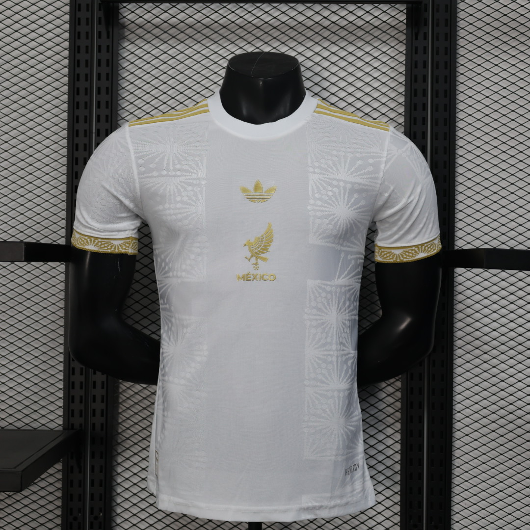 2025041114141159.jpg Mens Mexico 2025/26 season white player jersey