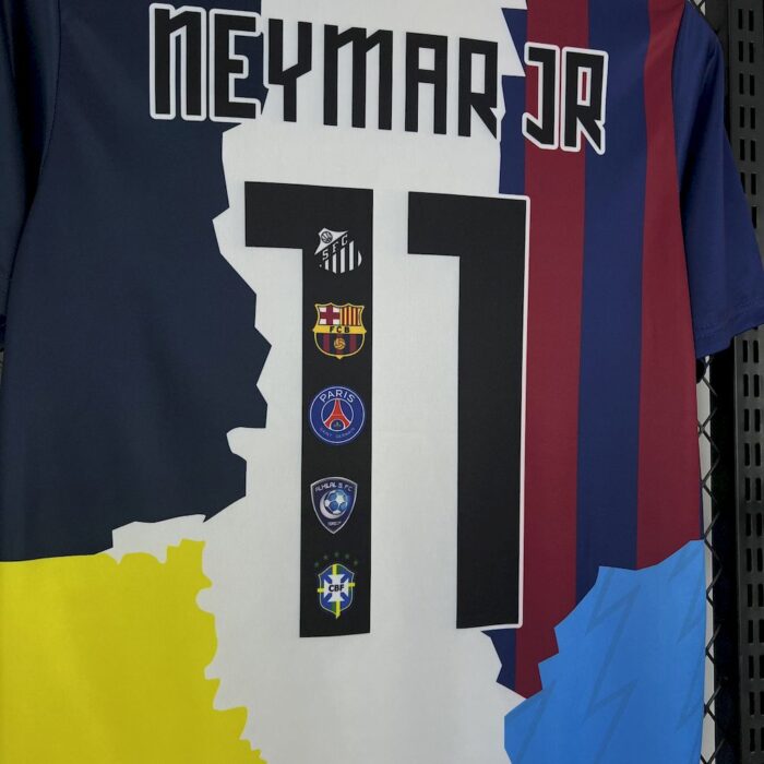 Mens Neymar da Silva Santos Júnior 2025/26 all club mix Jersey 2