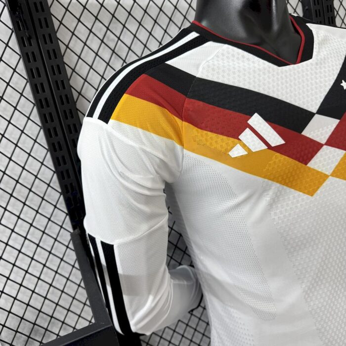 Mens Germany 2026 World Cup Home Long Sleeve Jersey Player Version 9