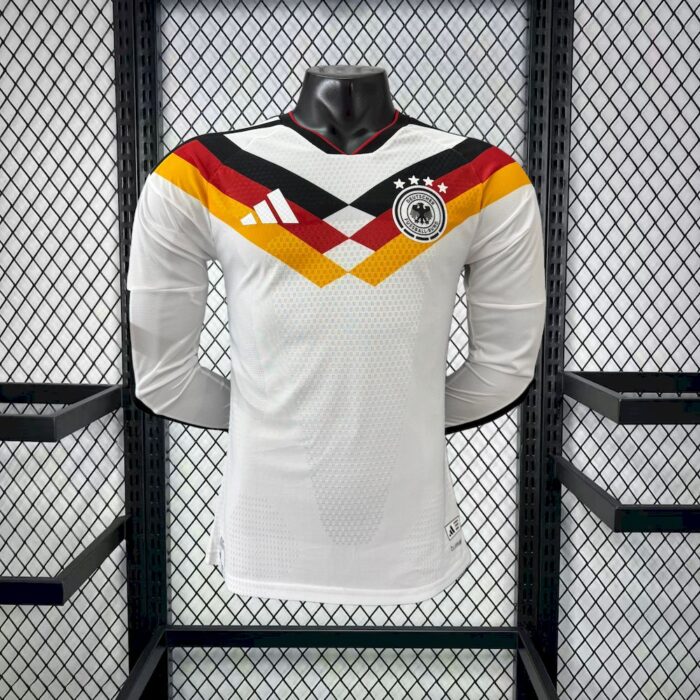 Mens Germany 2026 World Cup Home Long Sleeve Jersey Player Version 11