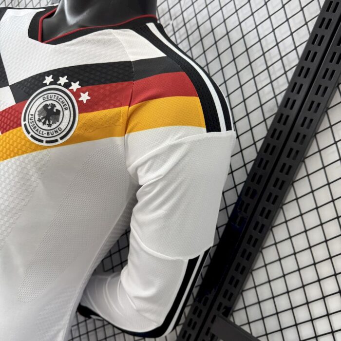 Mens Germany 2026 World Cup Home Long Sleeve Jersey Player Version 8