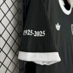Mens Colo Colo 2025/26 Casual retro style black Jersey 5
