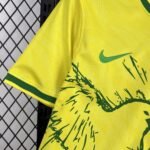 Mens Brazil 2025/26 Pigeon yellow Jersey 4
