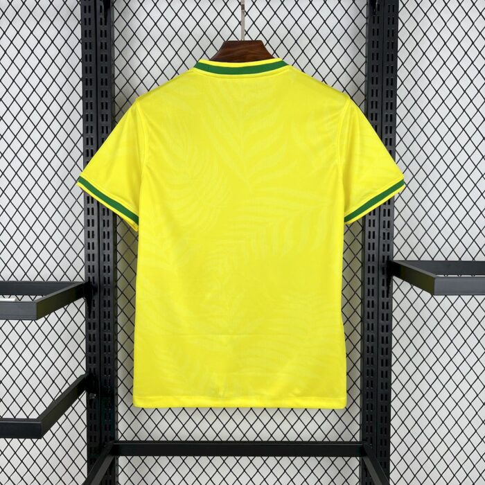 Mens Brazil 2025/26 Pigeon yellow Jersey 1