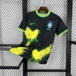 Mens Brazil 2025/26 Dove Edition Black Jersey