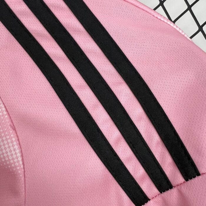 Mens Real Madrid 2024/25 Pink White Jersey 7