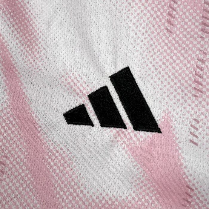 Mens Real Madrid 2024/25 Pink White Jersey 6