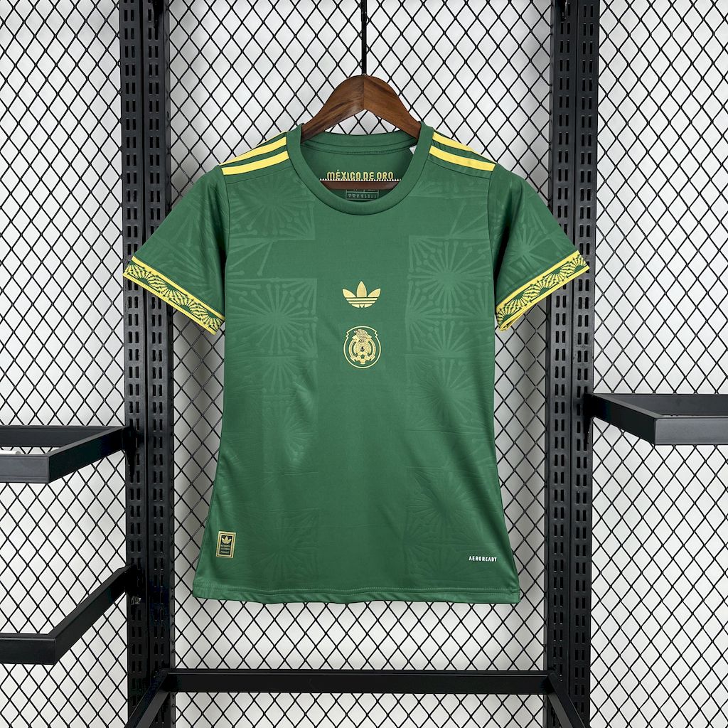 2025041015171752.jpg Womens Mexico 2025/26 Gold- Green Jersey