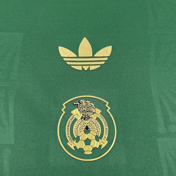 Womens Mexico 2025/26 Gold- Green Jersey 3