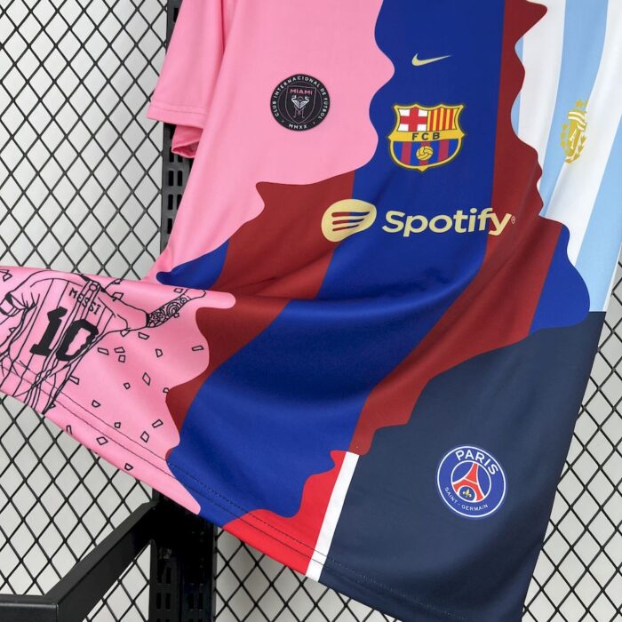 Mens Lionel Andrés Messi Cuccitini 2025/26 all club mix Jersey 2