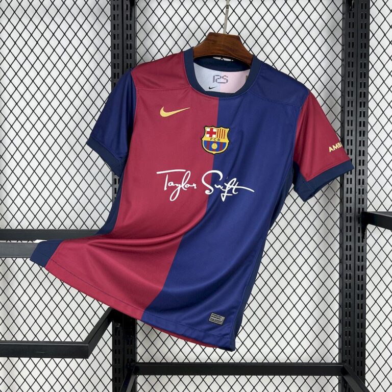 Mens Barcelona 2024/25 Home Derby Jersey
