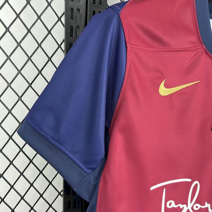 Mens Barcelona 2024/25 Home Derby Jersey 6