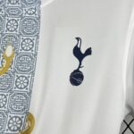 Mens Tottenham Hotspur 2025/26 White Gold Snake Edition Jersey 4