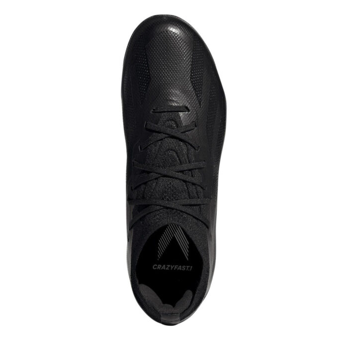 adidas X Crazyfast Junior Firm Ground Football Boots – Black/Black – view 5