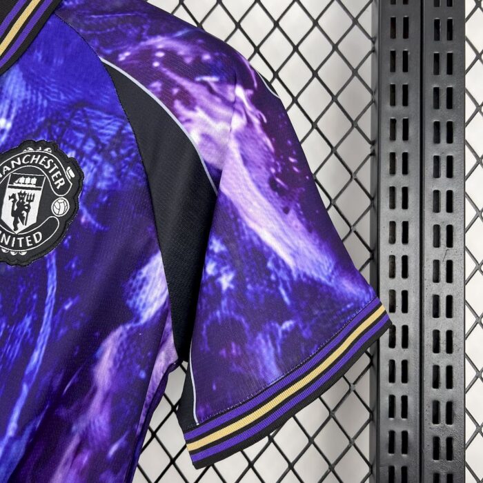 Mens Manchester United 2025/26 Purple Jersey 4