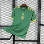 Mens Mexico 2025/26 Gold- Green Jersey