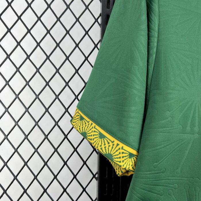 Mens Mexico 2025/26 Gold- Green Jersey 6