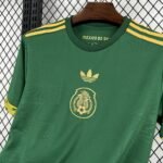 Mens Mexico 2025/26 Gold- Green Jersey 5