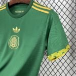 Mens Mexico 2025/26 Gold- Green Jersey 2