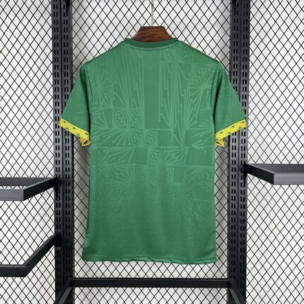 Mens Mexico 2025/26 Gold- Green Jersey 1