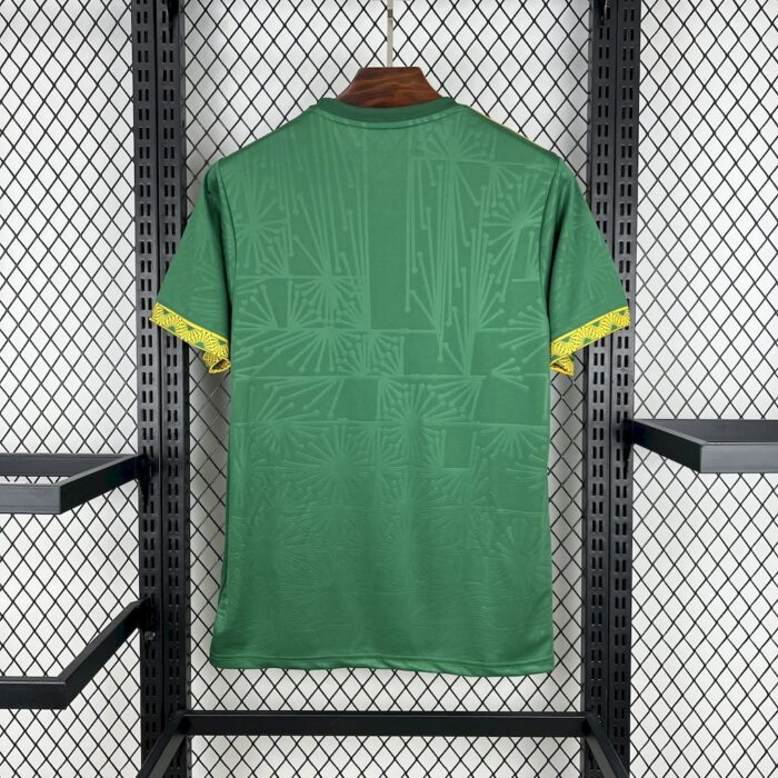 Mens Mexico 2025/26 Gold- Green Jersey 1