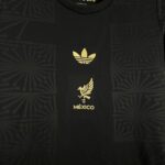 Womens Mexico 2025/26 Gold- Black Jersey 3