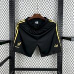 Mens Mexico 2025/26 Gold- Black Shorts
