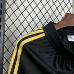 Mens Mexico 2025/26 Gold- Black Shorts 4