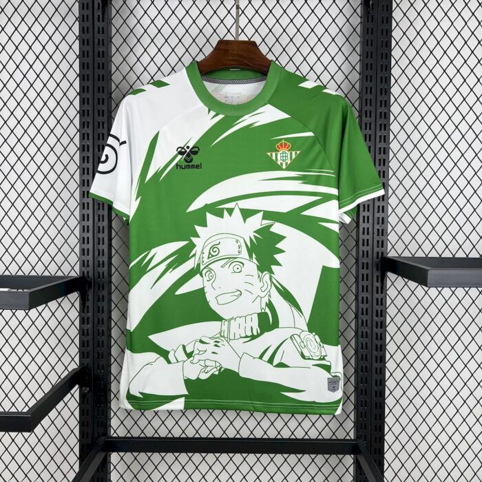 Mens Real Betis 2025/26 Hummel x Limited-edition Naruto Jersey 4