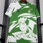 Mens Real Betis 2025/26 Hummel x Limited-edition Naruto Jersey 3