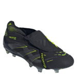 adidas Predator Firm Ground Football Boots – Black/Lemon – view 3