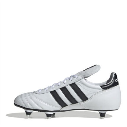 adidas World Cup Soft Ground Football Boots – White/Black – view 2