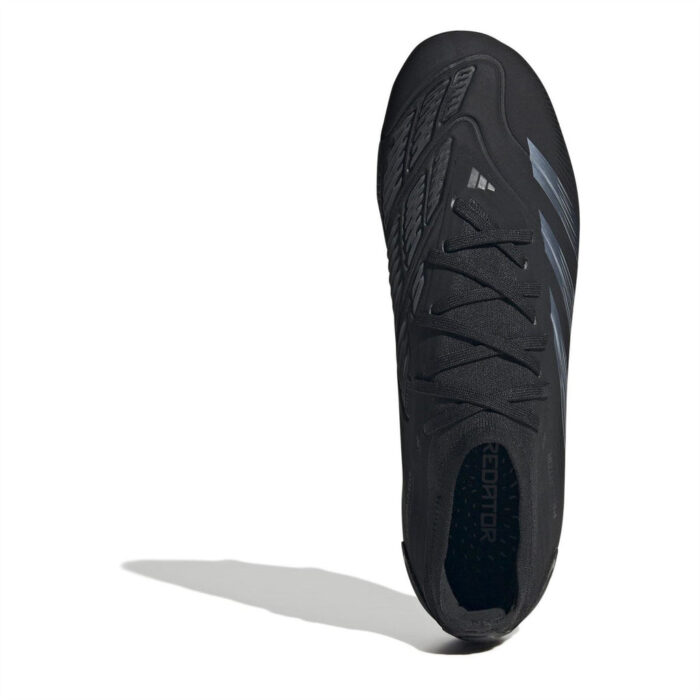 adidas Predator 24 Firm Ground Football Boots – Black/Grey – view 5