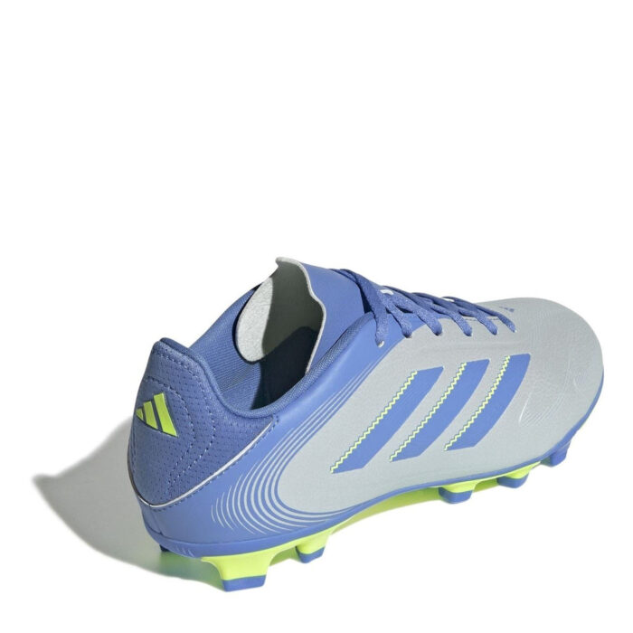 adidas Copa Pure 3 Junior Firm Ground Football Boots – Blue/Lemon – view 4