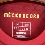 Mens Mexico 2025/26 Gold- Red Jersey 5