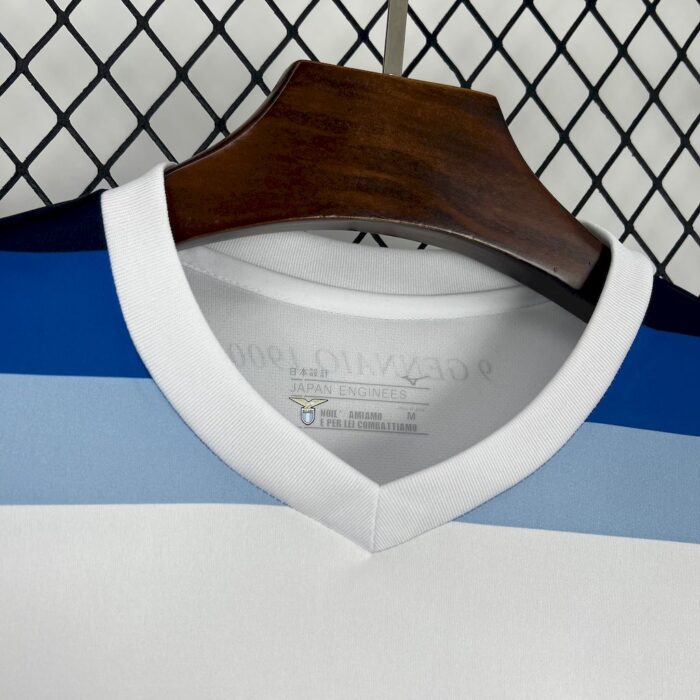 Mens S.S. Lazio 2025/26 125th Anniversary Edition White Jersey 8