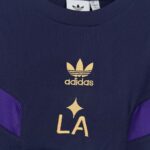 Mens LA Galaxy 2025/26 Purple casual Jersey 4