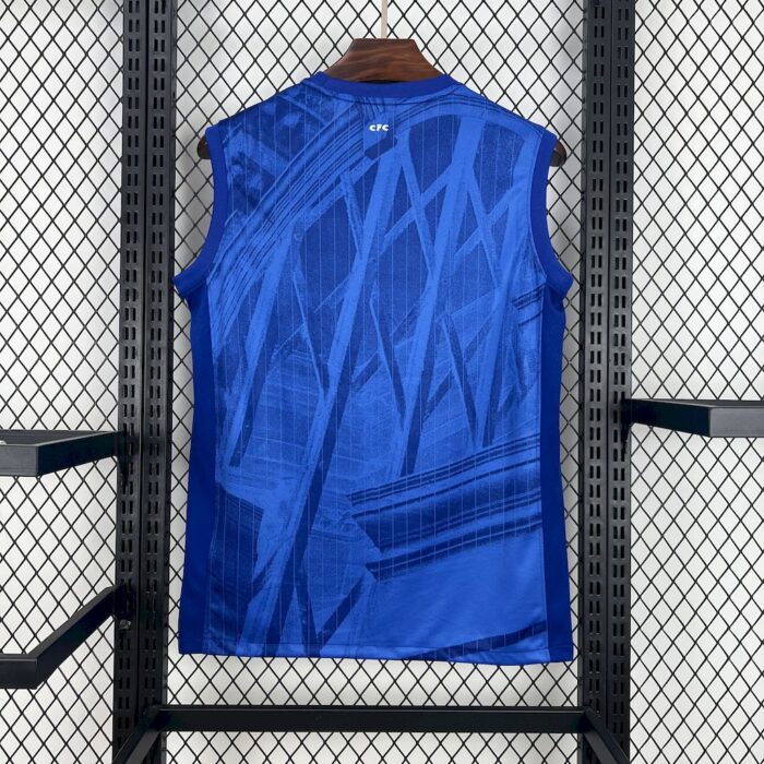 Mens Chelsea 2025/26 Vest blue Jersey 1