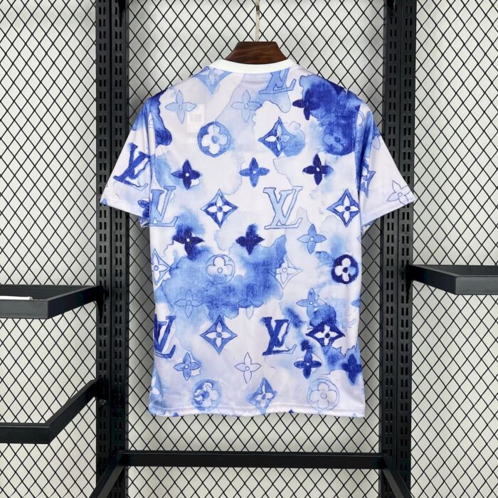 Mens Real Madrid 2025/26 Louis Vuitton Joint Edition Jersey 1
