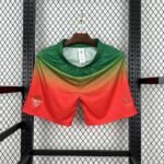 Mens AC Milan 2025/26 Co-Branded Edition Red Green Shorts