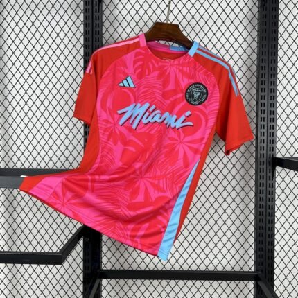 Mens Inter Miami CF 2025/26 Rose red Jersey