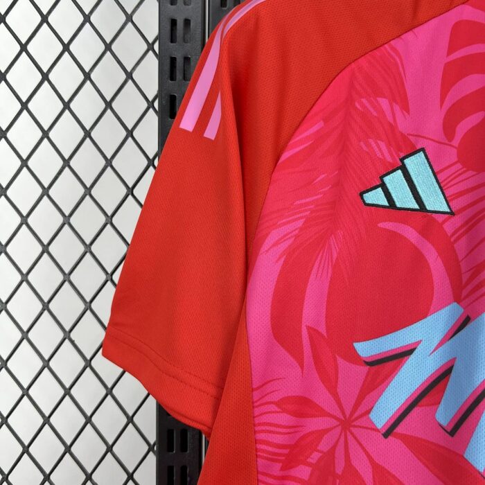 Mens Inter Miami CF 2025/26 Rose red Jersey 5